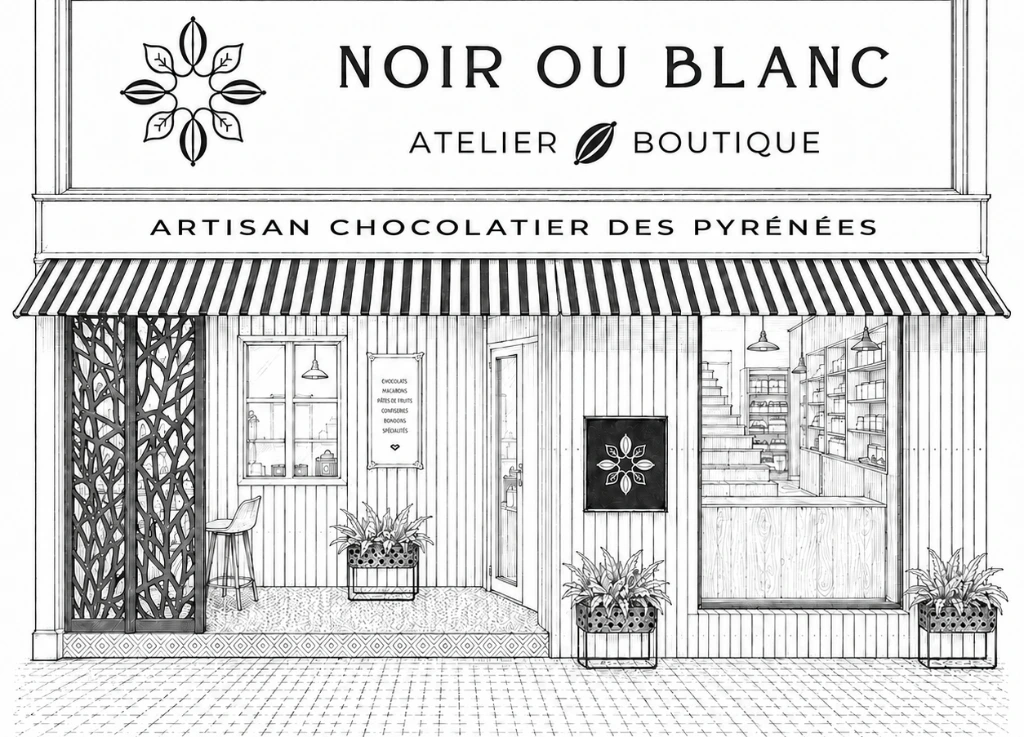 Chocolaterie de Pouzac, Bagnères de Bigorre Pyrénées (boutique)